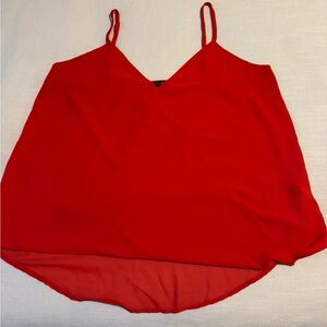 Fashion to Figure Red Camisole Top